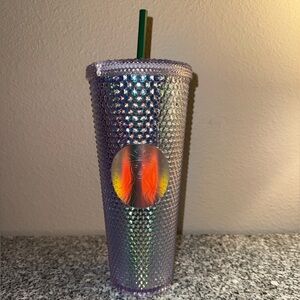 Starbucks studded iridescent tumbler